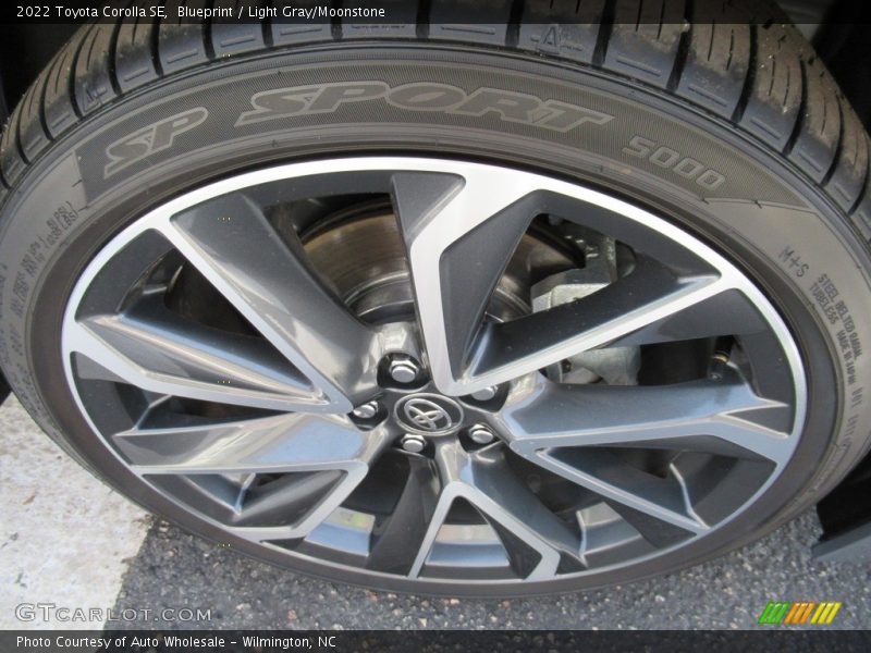 Blueprint / Light Gray/Moonstone 2022 Toyota Corolla SE