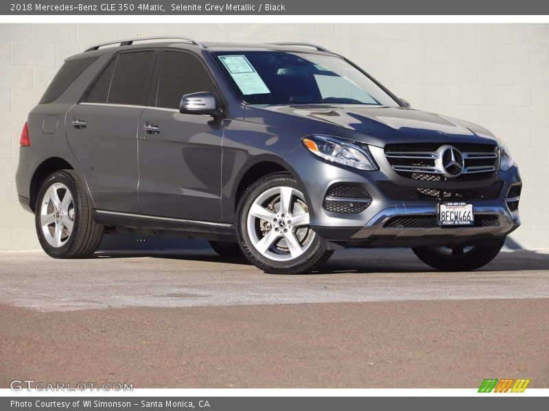 Selenite Grey Metallic / Black 2018 Mercedes-Benz GLE 350 4Matic