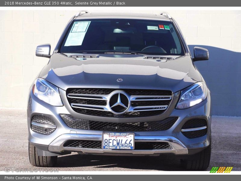 Selenite Grey Metallic / Black 2018 Mercedes-Benz GLE 350 4Matic
