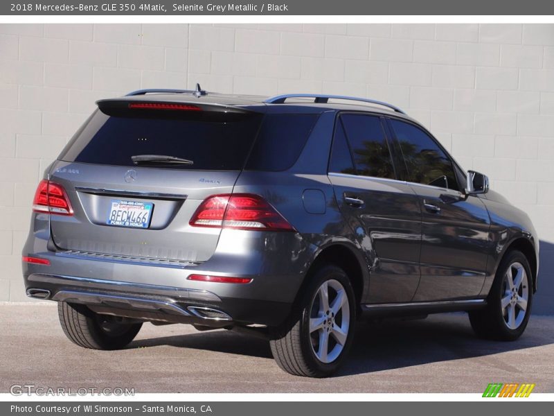 Selenite Grey Metallic / Black 2018 Mercedes-Benz GLE 350 4Matic