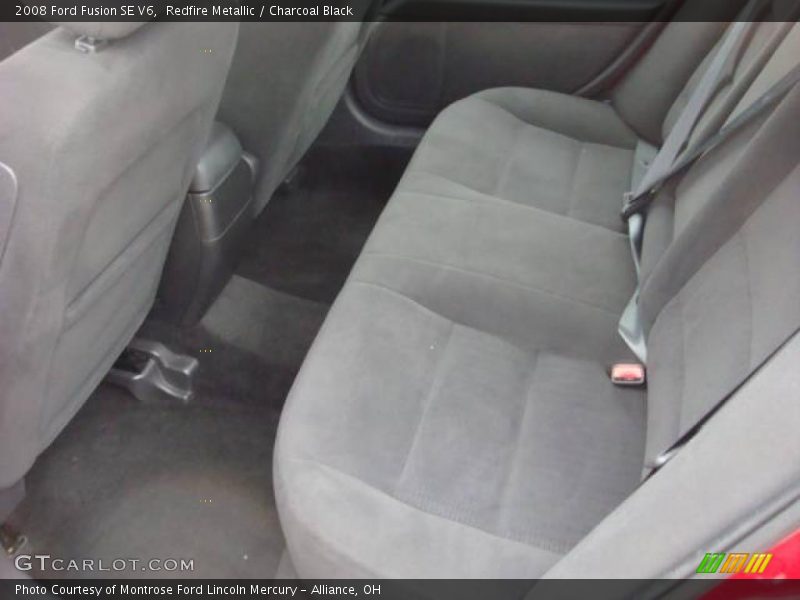 Redfire Metallic / Charcoal Black 2008 Ford Fusion SE V6
