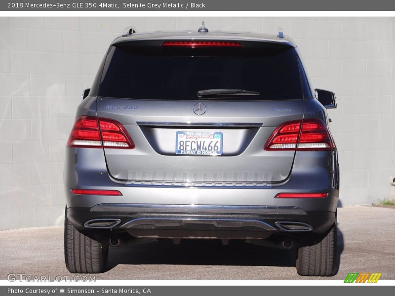 Selenite Grey Metallic / Black 2018 Mercedes-Benz GLE 350 4Matic