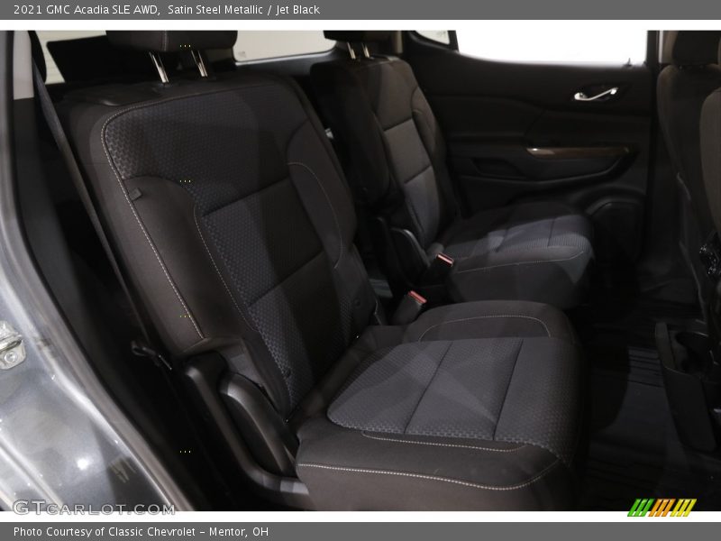 Satin Steel Metallic / Jet Black 2021 GMC Acadia SLE AWD