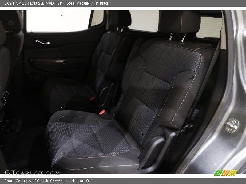Satin Steel Metallic / Jet Black 2021 GMC Acadia SLE AWD