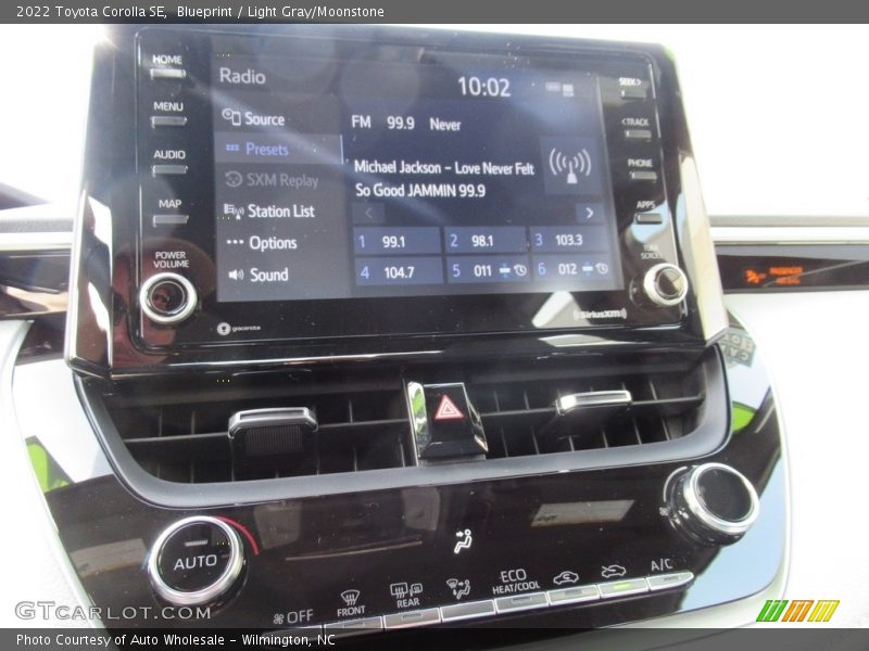 Blueprint / Light Gray/Moonstone 2022 Toyota Corolla SE