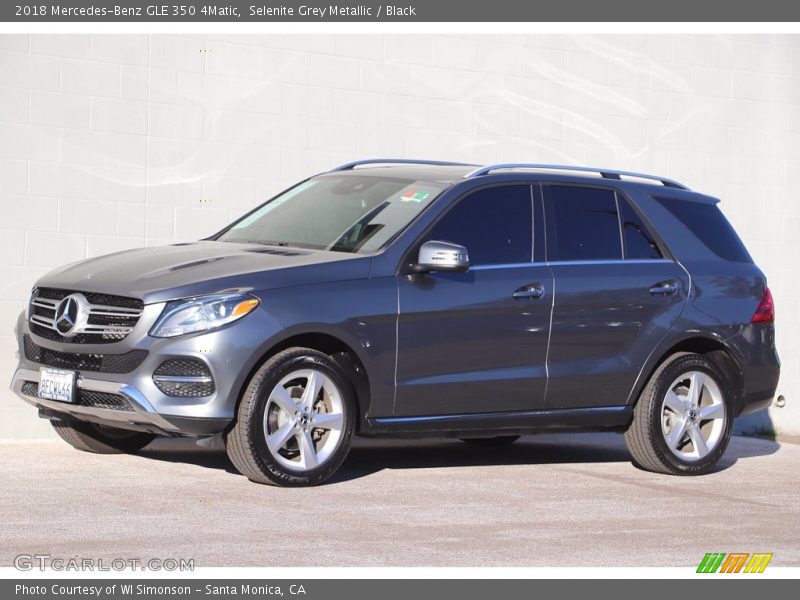 Selenite Grey Metallic / Black 2018 Mercedes-Benz GLE 350 4Matic