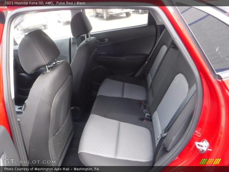 Pulse Red / Black 2021 Hyundai Kona SEL AWD