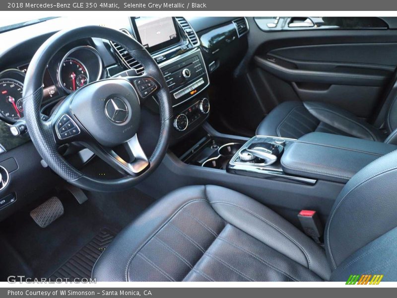 Selenite Grey Metallic / Black 2018 Mercedes-Benz GLE 350 4Matic