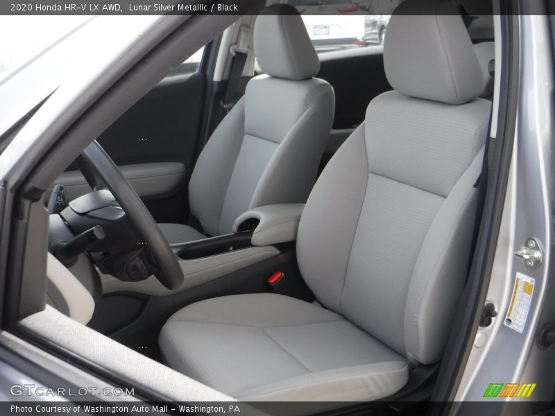 Lunar Silver Metallic / Black 2020 Honda HR-V LX AWD