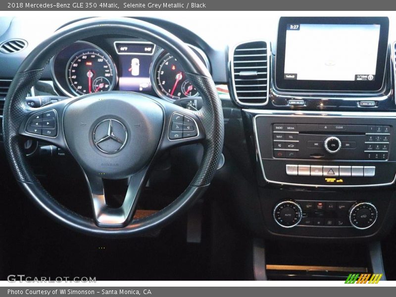 Selenite Grey Metallic / Black 2018 Mercedes-Benz GLE 350 4Matic