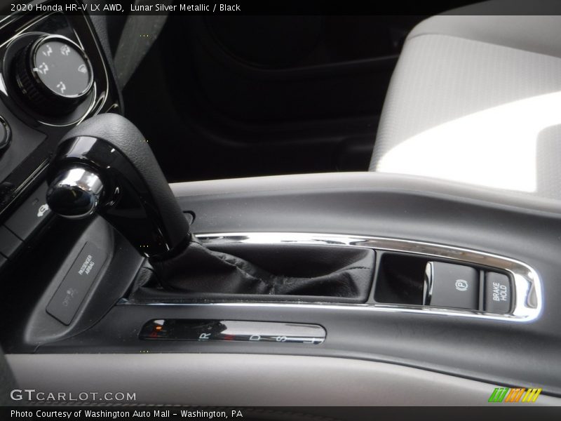 Lunar Silver Metallic / Black 2020 Honda HR-V LX AWD