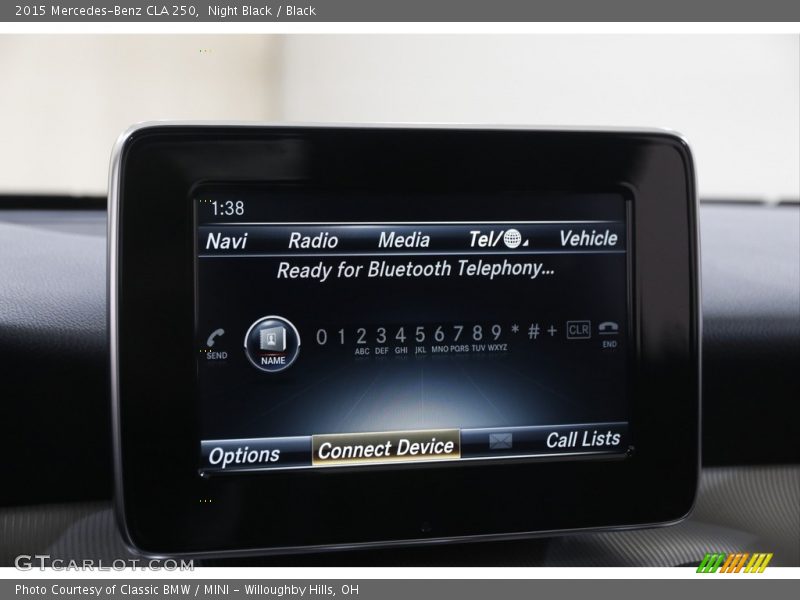 Night Black / Black 2015 Mercedes-Benz CLA 250