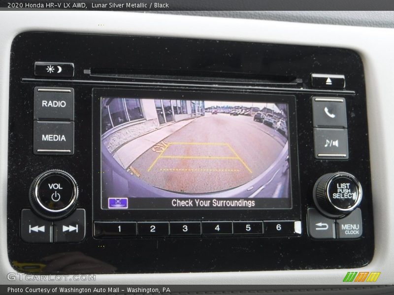 Lunar Silver Metallic / Black 2020 Honda HR-V LX AWD