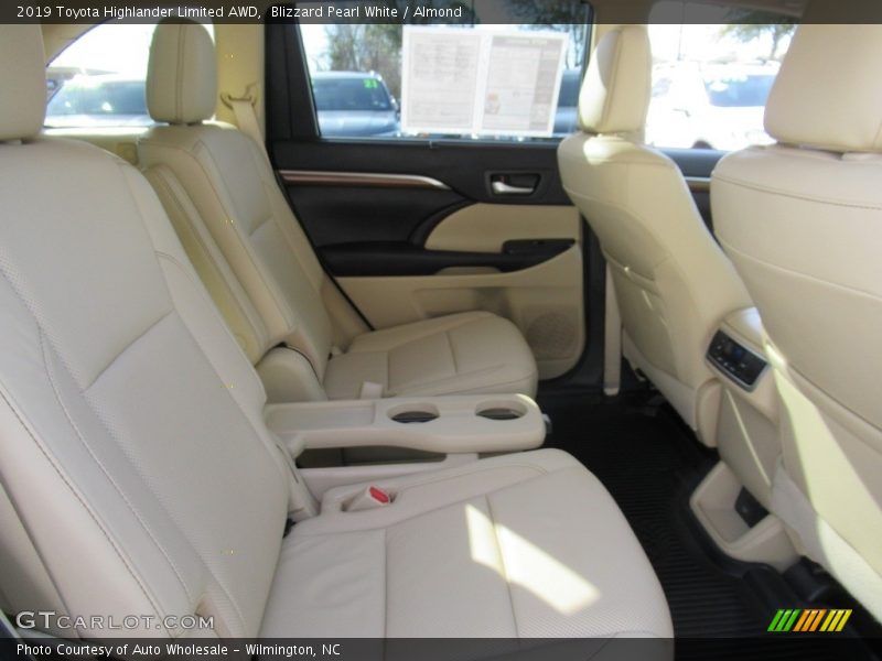 Blizzard Pearl White / Almond 2019 Toyota Highlander Limited AWD