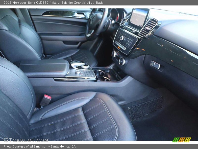 Selenite Grey Metallic / Black 2018 Mercedes-Benz GLE 350 4Matic