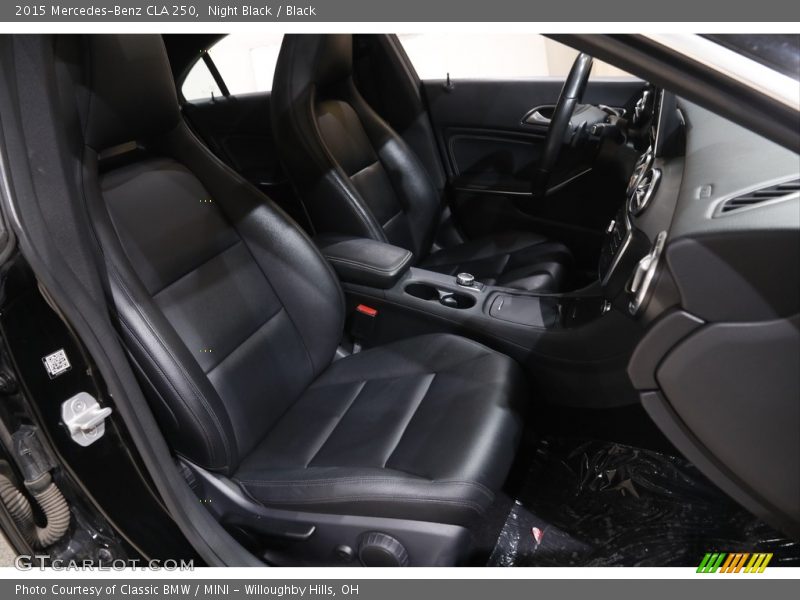 Night Black / Black 2015 Mercedes-Benz CLA 250