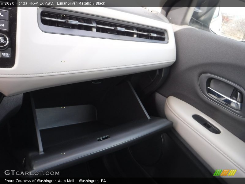 Lunar Silver Metallic / Black 2020 Honda HR-V LX AWD
