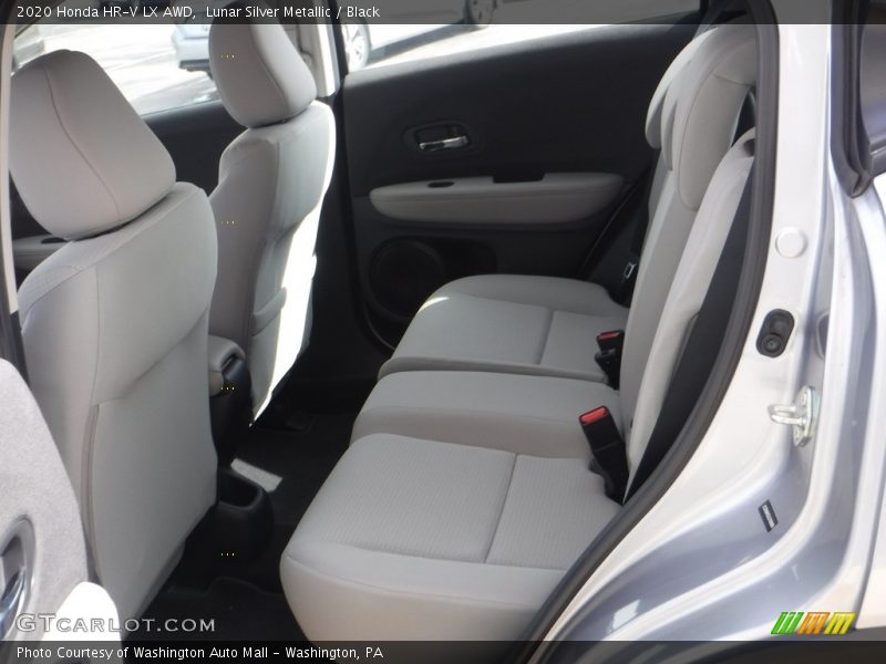 Lunar Silver Metallic / Black 2020 Honda HR-V LX AWD