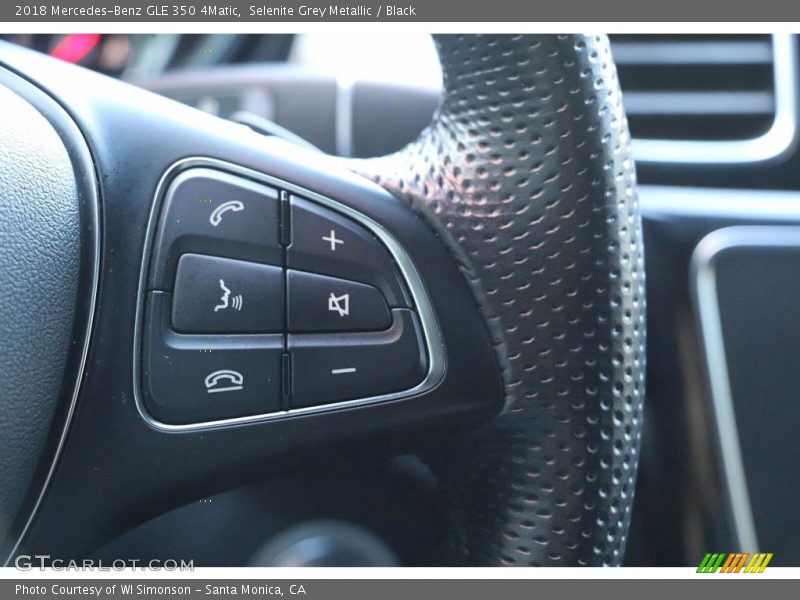 Selenite Grey Metallic / Black 2018 Mercedes-Benz GLE 350 4Matic