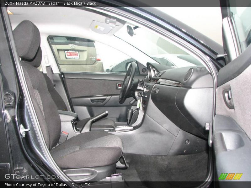 Black Mica / Black 2007 Mazda MAZDA3 i Sedan