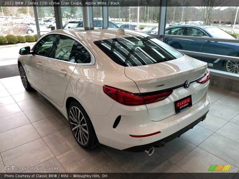 Alpine White / Black 2022 BMW 2 Series 228i xDrive Gran Coupe