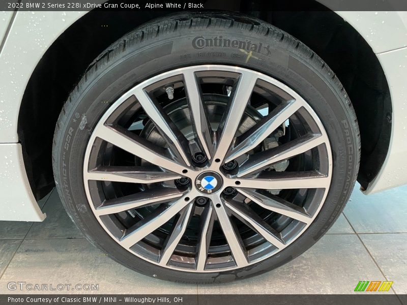 Alpine White / Black 2022 BMW 2 Series 228i xDrive Gran Coupe