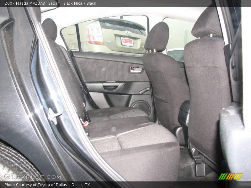 Black Mica / Black 2007 Mazda MAZDA3 i Sedan