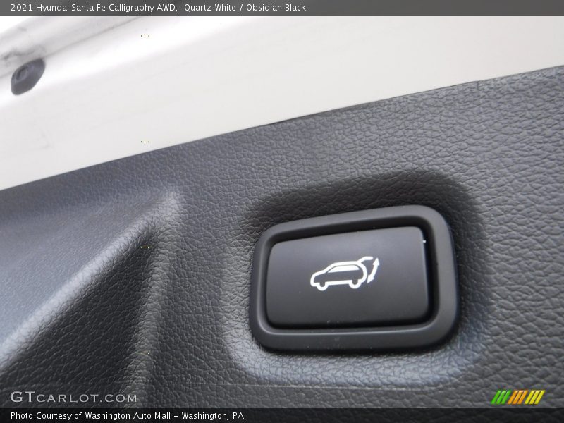 Quartz White / Obsidian Black 2021 Hyundai Santa Fe Calligraphy AWD