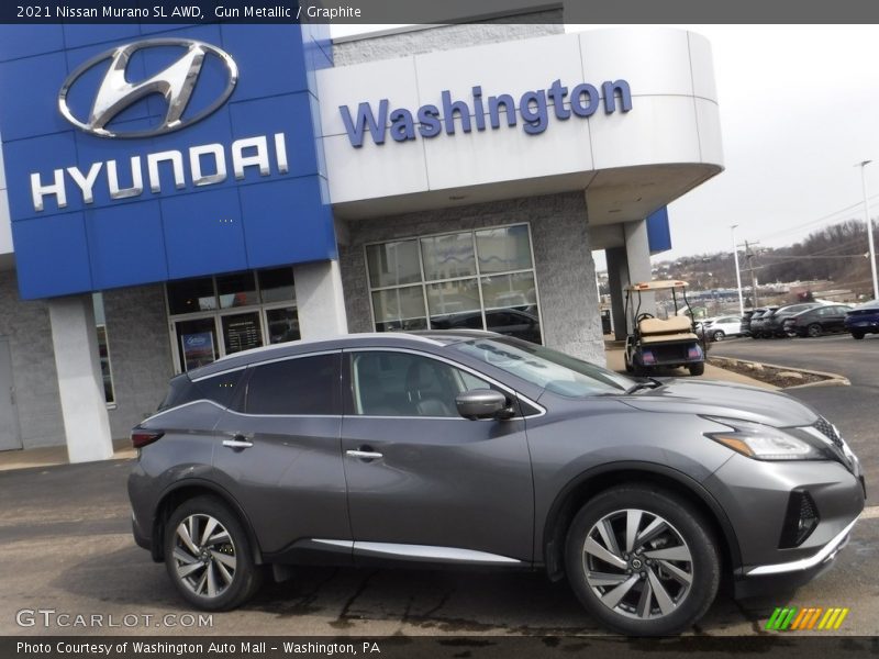 Gun Metallic / Graphite 2021 Nissan Murano SL AWD