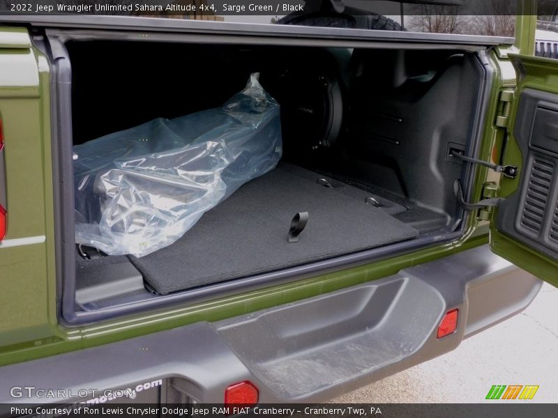 Sarge Green / Black 2022 Jeep Wrangler Unlimited Sahara Altitude 4x4