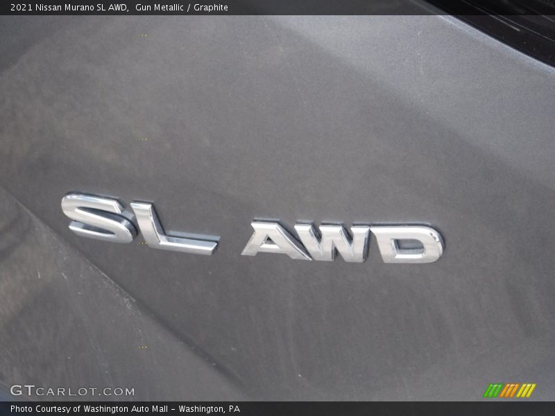 Gun Metallic / Graphite 2021 Nissan Murano SL AWD