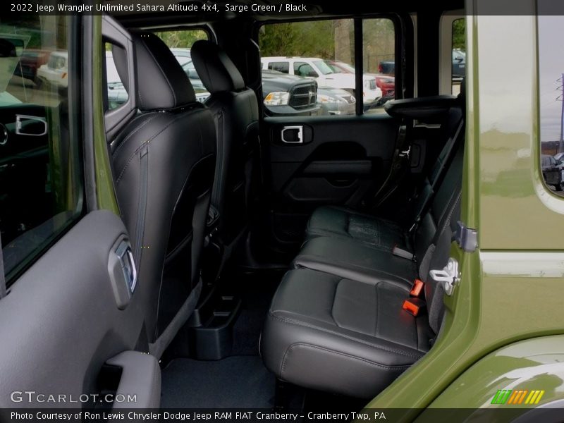 Sarge Green / Black 2022 Jeep Wrangler Unlimited Sahara Altitude 4x4