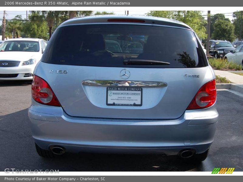 Alpine Rain Metallic / Macadamia 2006 Mercedes-Benz R 350 4Matic