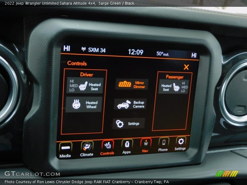 Sarge Green / Black 2022 Jeep Wrangler Unlimited Sahara Altitude 4x4