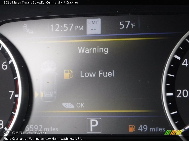 Gun Metallic / Graphite 2021 Nissan Murano SL AWD