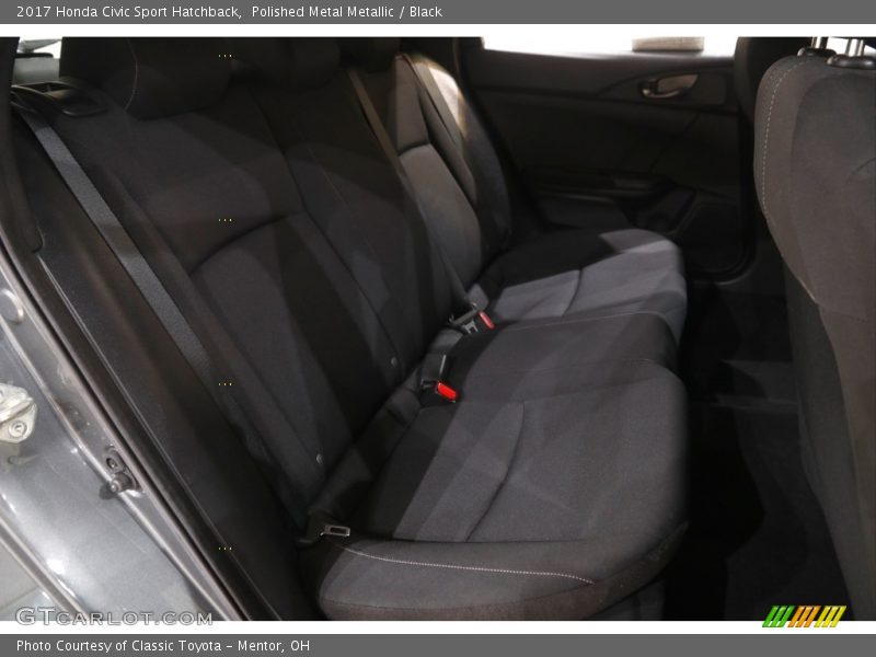 Polished Metal Metallic / Black 2017 Honda Civic Sport Hatchback