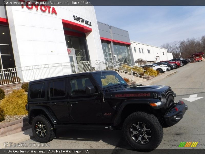 Black / Black 2019 Jeep Wrangler Unlimited Rubicon 4x4