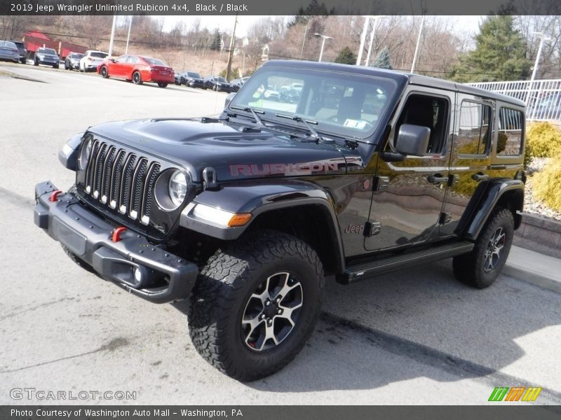 Black / Black 2019 Jeep Wrangler Unlimited Rubicon 4x4