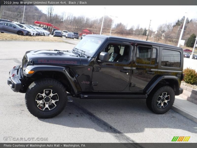 Black / Black 2019 Jeep Wrangler Unlimited Rubicon 4x4