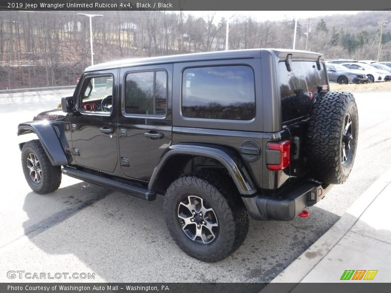 Black / Black 2019 Jeep Wrangler Unlimited Rubicon 4x4