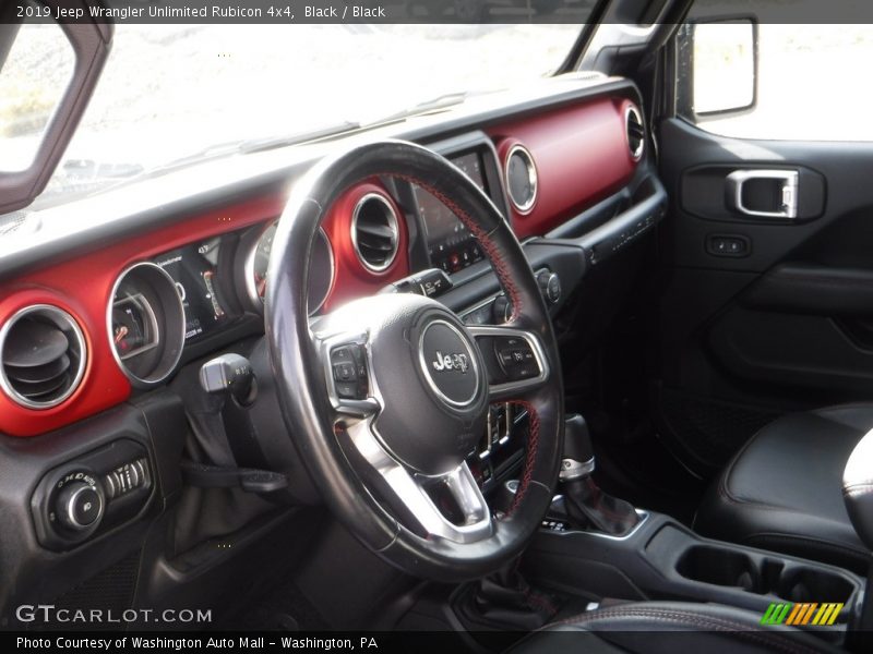 Black / Black 2019 Jeep Wrangler Unlimited Rubicon 4x4