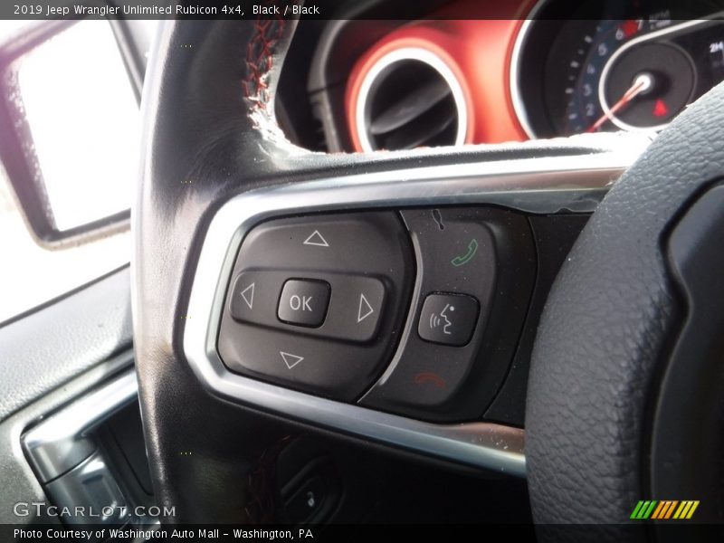 Black / Black 2019 Jeep Wrangler Unlimited Rubicon 4x4