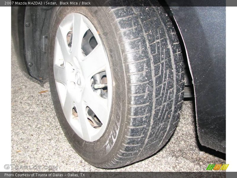 Black Mica / Black 2007 Mazda MAZDA3 i Sedan