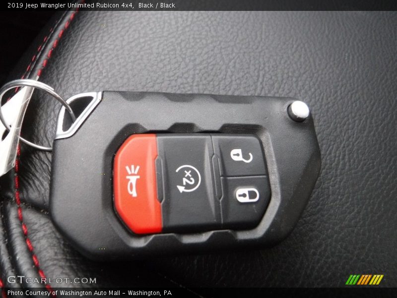 Black / Black 2019 Jeep Wrangler Unlimited Rubicon 4x4