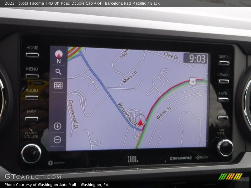 Barcelona Red Metallic / Black 2022 Toyota Tacoma TRD Off Road Double Cab 4x4