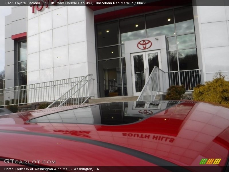 Barcelona Red Metallic / Black 2022 Toyota Tacoma TRD Off Road Double Cab 4x4