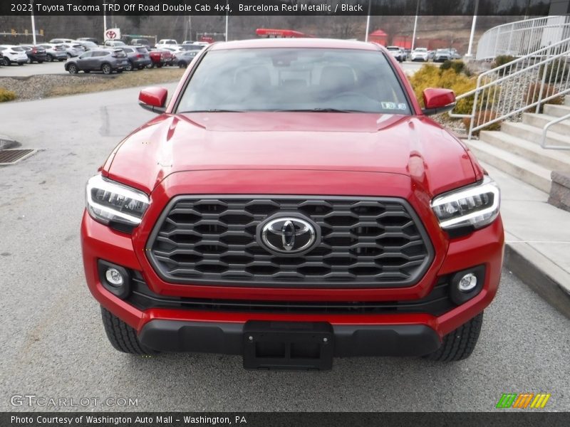 Barcelona Red Metallic / Black 2022 Toyota Tacoma TRD Off Road Double Cab 4x4