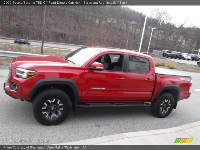 Barcelona Red Metallic / Black 2022 Toyota Tacoma TRD Off Road Double Cab 4x4