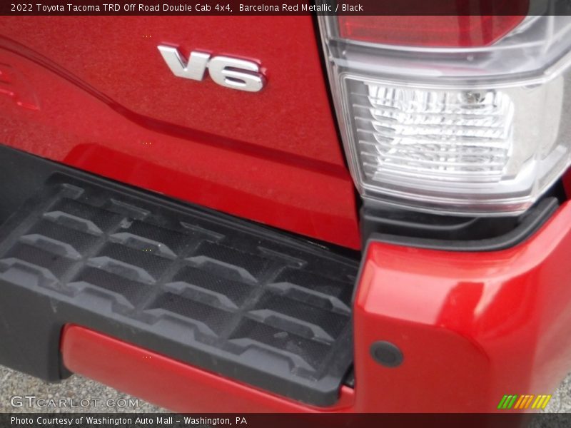 Barcelona Red Metallic / Black 2022 Toyota Tacoma TRD Off Road Double Cab 4x4