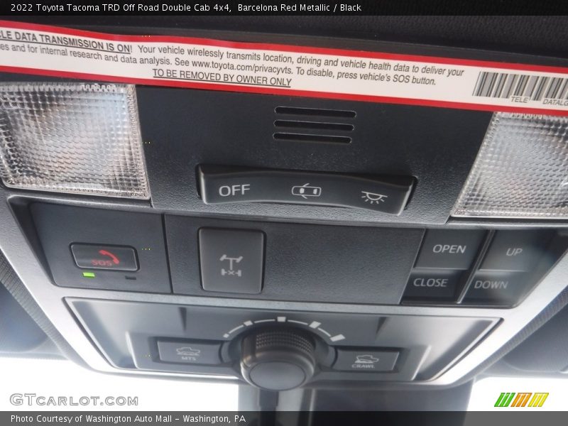 Barcelona Red Metallic / Black 2022 Toyota Tacoma TRD Off Road Double Cab 4x4